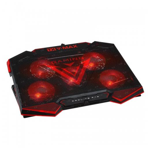 Tx V-Max 5X Ledli Fan, 6X Yükseklik Ayarlı,2X Usb Hublı, 11