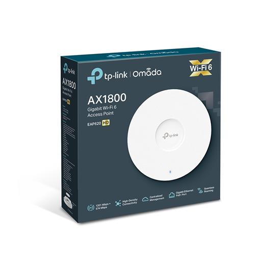 TP-Link Eap620 Hd Ax1800 Kablosuz Wıfı6 1.5 Gigabit Tavan Montajlı Access Poınt