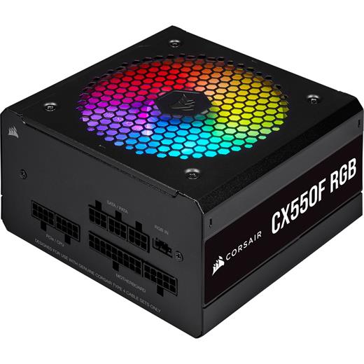 Corsair Cp-9020216-Eu Cx550F 650W Tam Moduler 80+ Bronze Rgb Güç Kaynağı
