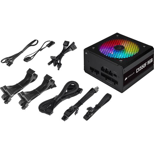 Corsair Cp-9020216-Eu Cx550F 650W Tam Moduler 80+ Bronze Rgb Güç Kaynağı
