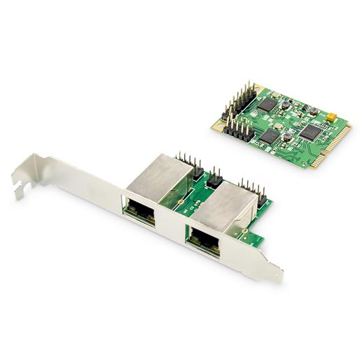 Assmann DN-10134 Digitus 2 Port Gigabit Ethernet Mini Pcı Express Kart