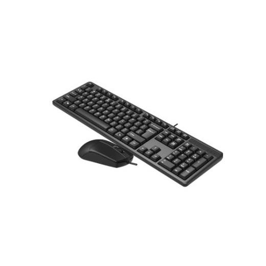 A4 Tech Kr-3330 Q Türkçe Usb Standart Siyah Klavye+ Mouse