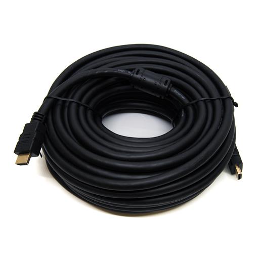 Bc-Dsp-Ha-Mm-20-1 Beek Hdmı High Speed With Ethernet Bağlantı Kablosu (Hdmı 1.4), Hdmı Tip A Erkek ≪-≫ Hdmı Tip A Erkek, 4K X 2K@30Hz, Altın Kaplama, Ferrite Filtreli, 20 Metre≪Br≫Beek Hdmı 1.4 M/M, 4K X 2K@30Hz, Gold With Ferrites, 20M