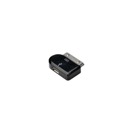 DB-600501-000-S Apple iPod Micro USB Adaptör, Apple 30pin erkek - micro USB B dişi, USB 2.0 uyumlu, UL, siyah renk