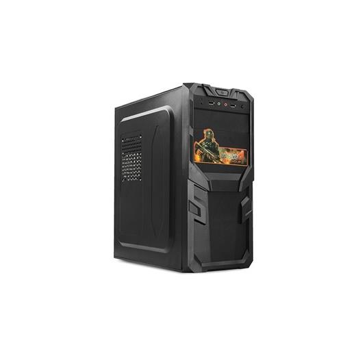 Everest 724B Peak-250W Siyah Mesh Metal Panel Kasa
