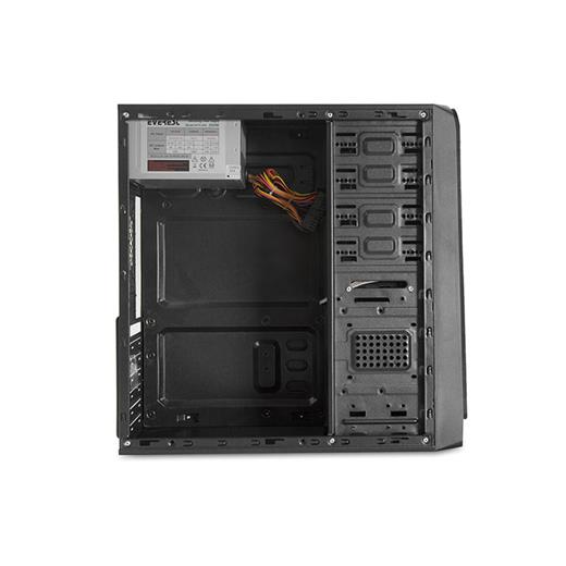 Everest 724B Peak-250W Siyah Mesh Metal Panel Kasa