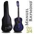 Klasik Gitar Junior Manuel Raymond MRC87BLS (KILIF HEDİYE)