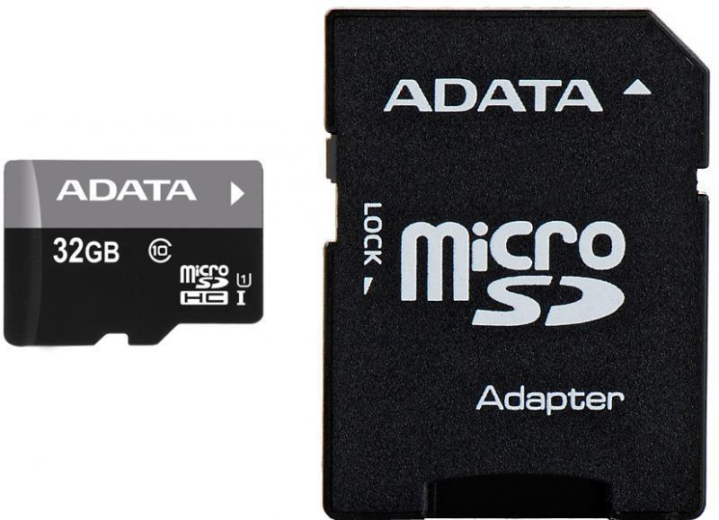 Adata 32GB MicroSD Kart 100/25MB/s Class10-AUSDH32GUICL10A1-RA1