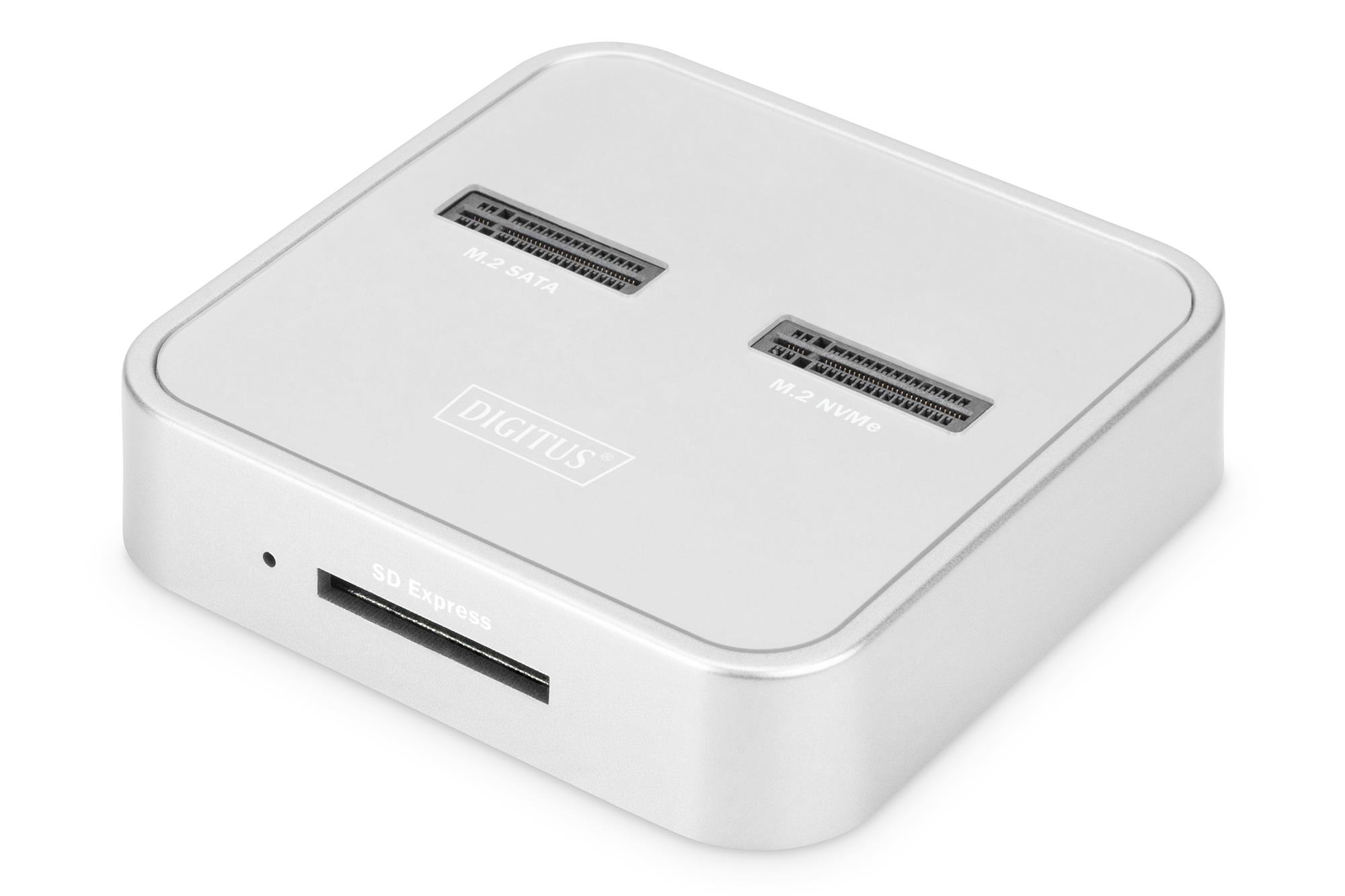 Docking Station M.2 NVMe/SATA DIGITUS - USB-C 10 Gbps, Supporta SSD Fino A 4TB, Hot Swap - Foto 9