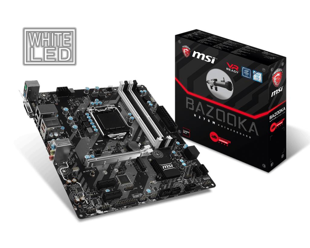 Msi H270M Bazooka - Lga1151 Ddr4 Anakart