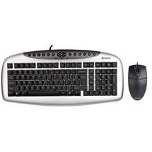 A4 Tech Kb-21620D Q Multımedya Ps/2 Siyah/Gri Set