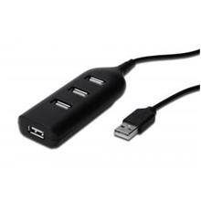 AB-50001-1 4 Port USB 2.0 Hub, 4 x USB A dişi, plastik