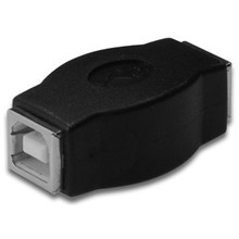 AK-300504-000-S USB Adaptörü, USB B Dişi - USB B Dişi, USB 2.0 uyumlu, UL, siyah renk 