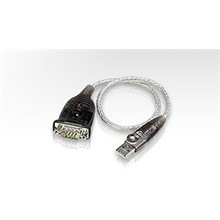 ATEN-UC232A USB to RS-232 Adapter (35cm)<br>
USB 1.1 - RS232 (Seri) Çevirici Kablosu