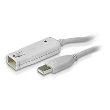 ATEN-UE2120 1 Port USB 2.0 Sinyal Uzatma Kablosu,  12 metre (1 Port USB 2.0 Extender Cable, 12 meters)