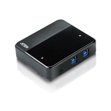 ATEN-US234 USB Arayüzüne Sahip Cihazları Paylaştıran Switch, USB 3.0 , 2 PC, 4 USB Cihaz (2-port USB 3.0 Peripheral Sharing Device)