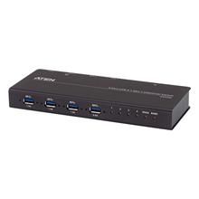ATEN-US3344I 4 x 4 USB 3.1 Gen1 USB Arayüzüne Sahip Cihazları Paylaştıran Endüstriyel Hub Switch<br>
4 x 4 USB 3.1 Gen 1 Industrial Hub Switch