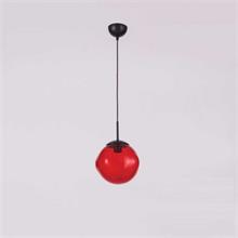 Balon Tekli Cam Sarkıt (Kırmızı)