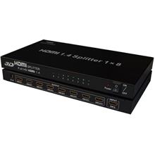 BS-108 Beek 8’li HDMI Video Çoklayıcı (Splitter), 225MHz, HDMI 1.3b uyumlu, Maksimum çözünürlük 1080i ve 1080p  