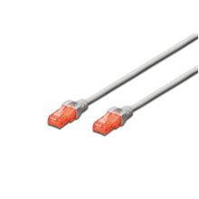 DK-1617-010 Digitus Patch Kablo, U-UTP, CAT. 6, 1 metre, AWG 26/7, Cu, LSZH, gri renk