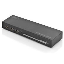 DS-43303 Digitus 8 Port 4K HDMI Çoklayıcı, 4K2K, UHD/30Hz, Full 3D, High Speed HDMI, Metal Şasi, siyah renk 
