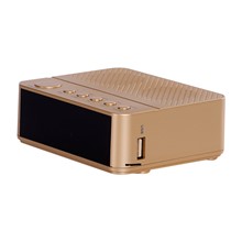 Goldmaster Waker Gold Bluetooth Radyolu Alarm Saat