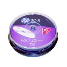 Hp Bd-R Blu-Ray 8X 25Gb.10Lu Cakebox (Bre00071-3)