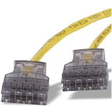 Hubbell HB-110C5El3Pk10 Category 5E 110 To 110 Factory Terminated Patch Cord, 0.0762 Meters (3 İnch)