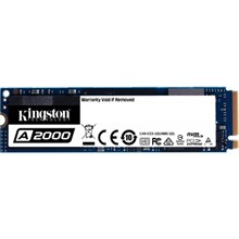 KINGSTON 500GB A2000 SA2000M8/500G 2200- 2000MB/s M2 PCIe NVMe Gen3 Disk