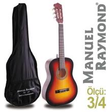 Klasik Gitar Junior Manuel Raymond MRC87SB (KILIF HEDİYE)