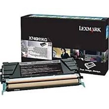 Lexx746H1Kg - Lexmark X746H1Kg Siyah Yüksek Verimli Toner Kartuş