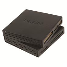 LogiLink CR0017 USB2.0 Alüminyum All-In-One Kart Okuyucu, Siyah