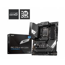 Msı Pro Z790-A Wıfı Ddr4 Soket 1700 Ddr4 5333Mhz(Oc) Pcı-E Gen4 M.2 Usb3.2 Dp Hdmı 1X2.5G Lan Wı-Fı 6E Atx