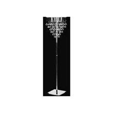 Oval Kristal Taşlı Modern Köşe Lambası - Lambader