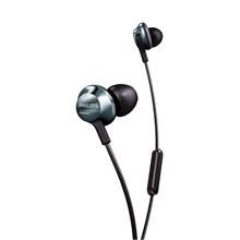 Philips Pro6305Bk/00 Kulak İçi Mikrofonlu Siyah Kulaklık
