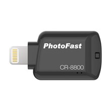PhotoFast CR-8800 iOS MikroSD Kart Okuyucu - Siyah CR8800BK