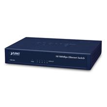 Planet PL-FSD-503 5-Port 10/100Mbps Yönetilemeyen Fast Ethernet Switch (Metal Şasi)