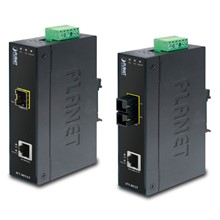 PL-IFT-802T Endüstriyel Tip Media/Rate Converter<br>10/100Base-TX <--> 100Base-FX (MM, 2 km)<br>(-40 ~ +75 Derece C)<br>10/100Base-TX to 100Base-FX Industrial Media Converter - 2km, -40~75 degrees C)<br>