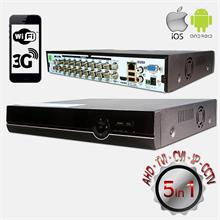 Powergate Flash-B17 5MP H265+ 16Kanal Video 6Kanal Ses 2 HDD 1944N 3G WiFi Xmeye 5İn1 Dvr
