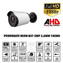 Powergate Neon-B27 2MP 18 Adet Led 30MT Gece Görüşü 3.6MM Lens Metal Bullet Kamera