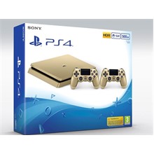 PS4 500GB Gold + DS4 Gold