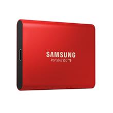 SAMSUNG 500GB SSD 2,5" T5 MU-PA500R/WW USB 3.0 Harici Harddisk Kırmızı