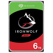 Seagate 6TB Ironwolf 256MB 5400rpm 3.5" SATA 3.0 NAS ST6000VN001 Harddisk