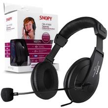 Snopy Sn-4388 Kafabantlı Derı Mıkrofonlu Kulaklık