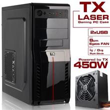 TX Laser 450W (4x SATA , 4 x IDE) SSD Ready ATX Kasa
