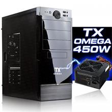 TX Omega 450W Mid Tower ATX Kasa