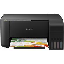 EPSON A4 Renkli L3150 Inkjet Yazıcı Tarayıcı Fotokopi 10/5sayfa USB 2.0,Kablosuz Tanklı