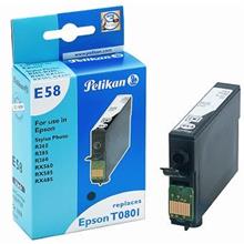 PELIKAN EPSON T0801 BLACK ILE UYUMLU KARTUS