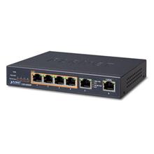 PL-GSD-604HP Yönetilemeyen Masaüstü Tip Switch (Unmanaged Desktop Switch) 4-port 10/100/1000T IEEE 802.3at/af PoE+ injector (Per port 30 watt) (PoE Güç Bütçesi maks. 55 Watt) 2-port 10/100/1000T
