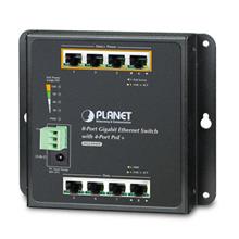 Planet PL-WGS-804HP Endüstriyel Duvar Tip Yönetilemeyen PoE+ Switch